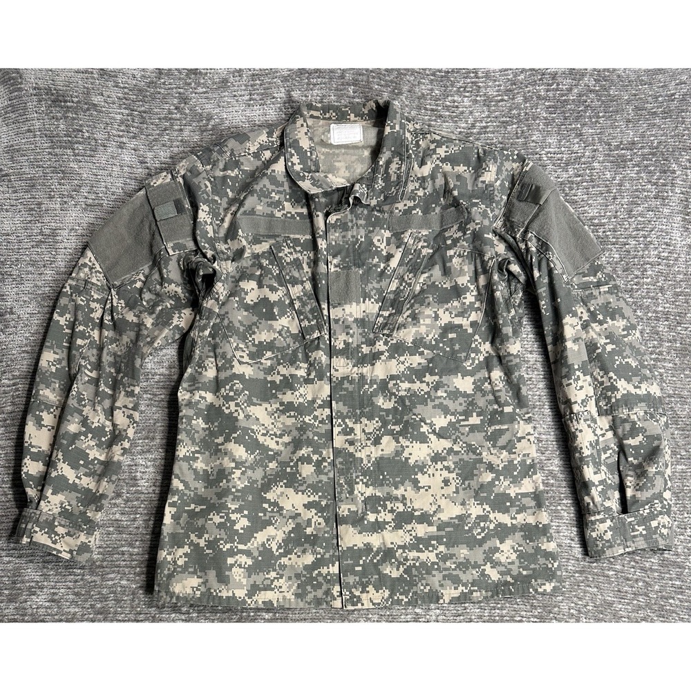 US Army ACU Jacket Digital Camo UCP Combat Uniform Military Mens Medium 2A